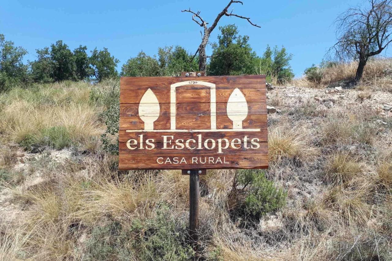 Casa Rural Els Esclopets Sanauja Buitenkant foto